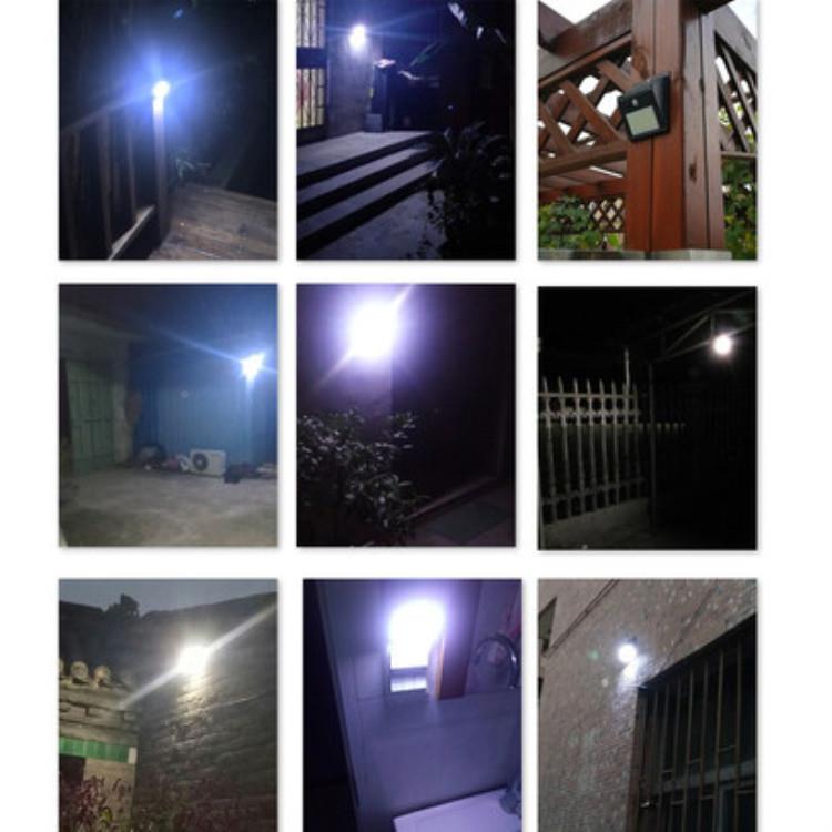 定制48LE阳D太能灯户外COB路人体感应灯电太阳能充太阳能感48LED