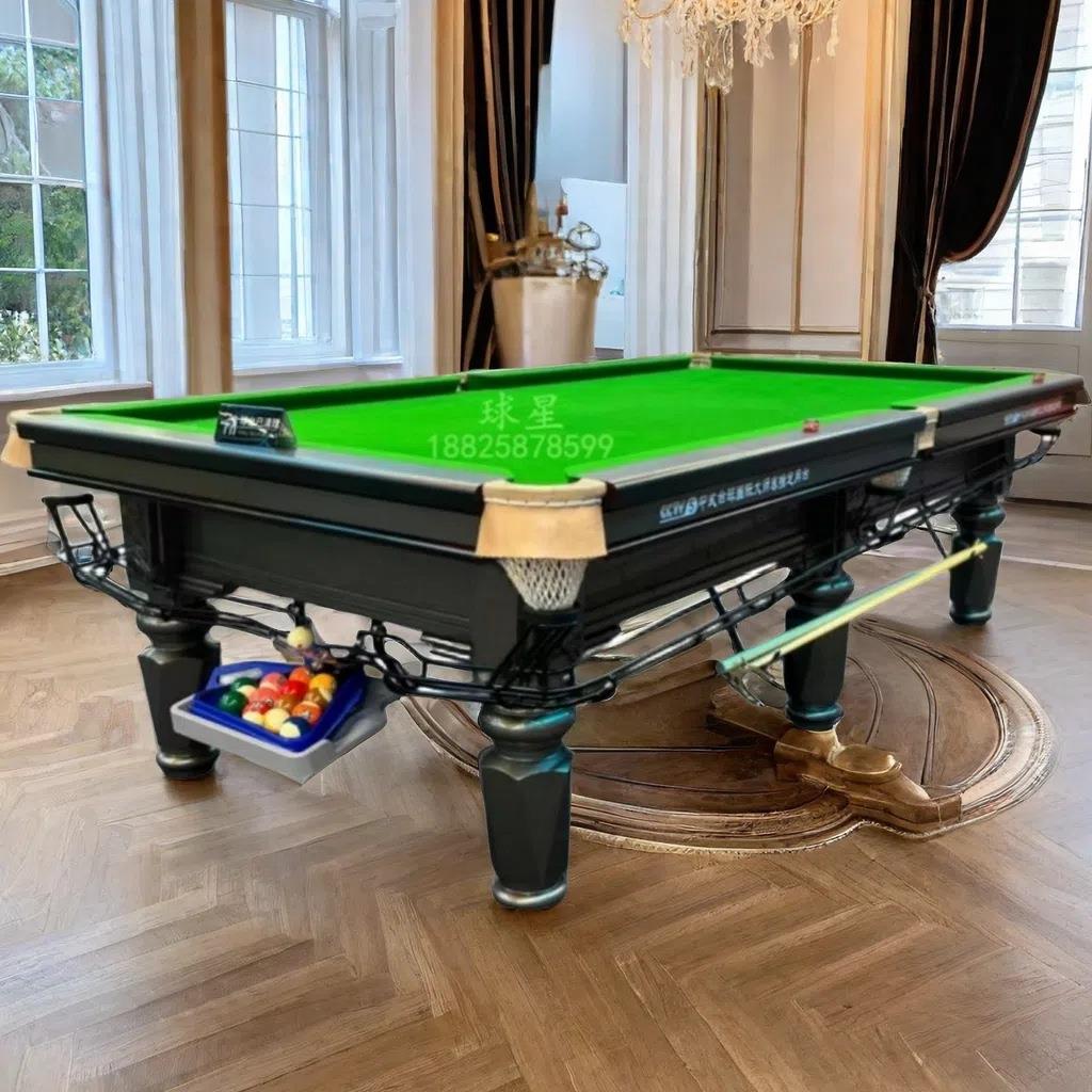 桌Q7-A球3.星2米台球桌案家用桌球台标准新疆乌苏台球准标型商用