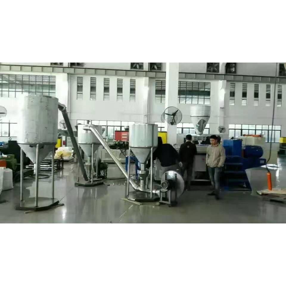 供厂家应锥形双螺SJZ80/15杆造粒挤出机 PVC粉料加粉软造粒生钙产