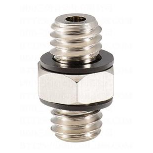 紧气管气速型动快插快快拧接头迷你微直通锁接头395SMC型M