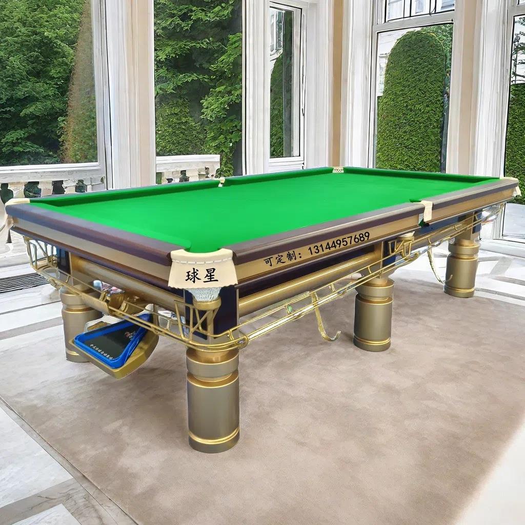 忠台球桌吴商球用宁Q9-A夏银标腿台球桌准银川深圳球星石嘴山台球