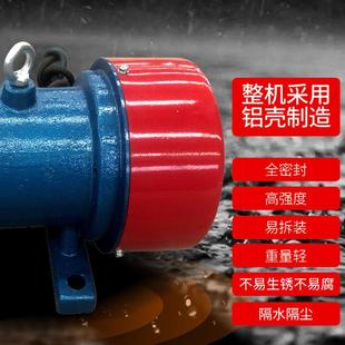 380V2级振动马达震动电机0.75KW纯铜YZS YZD三相异步交流振动电机
