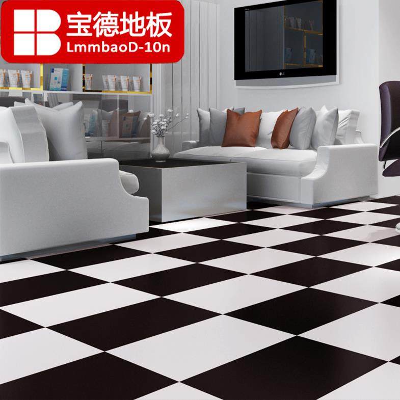 免胶水自粘石纹PVC革塑料加厚耐磨防水防滑塑胶地板黑白方块片材,家装主材,PVC地板,淘宝优惠券,粉丝福利购,淘宝优惠卷
