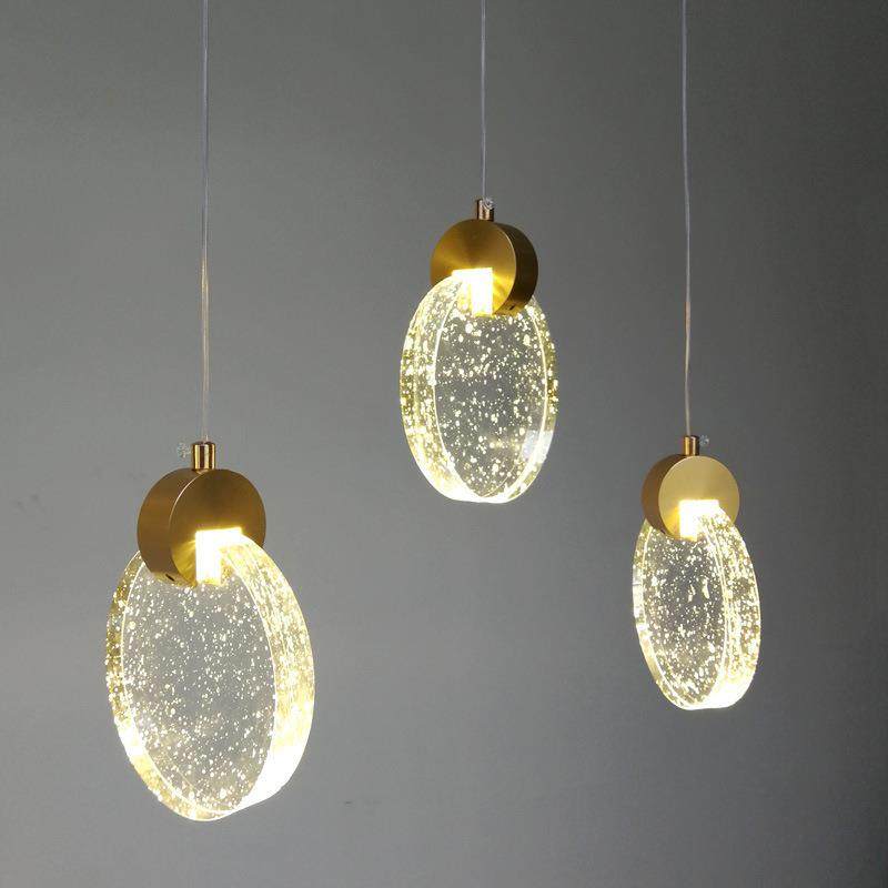 创意网红吧台水晶吊灯现代楼梯转角吊灯客厅卧室床头衣帽间餐厅,家装灯饰光源,智能吊灯,淘宝优惠券,粉丝福利购,淘宝优惠卷