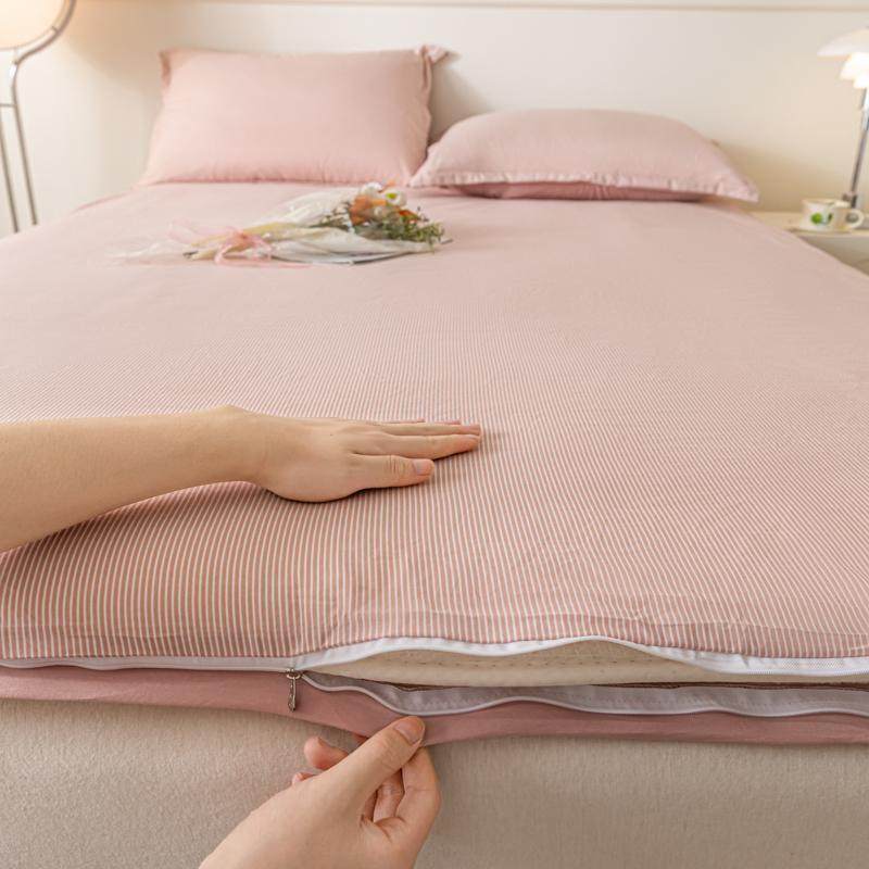 大学生宿舍褥子套水洗棉垫被套单人家用双人床褥套被套全包床垫套,床上用品,学生床品套件,淘宝优惠券,粉丝福利购,淘宝优惠卷