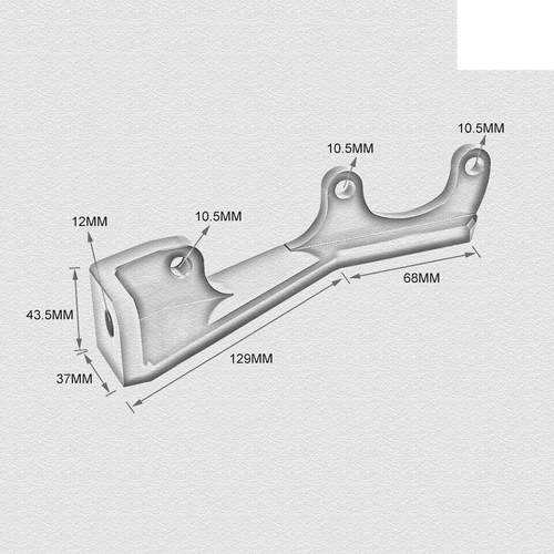 改装离合器主泵支架适用斯巴鲁WRX STI 2008-2014 Impreza 08-11