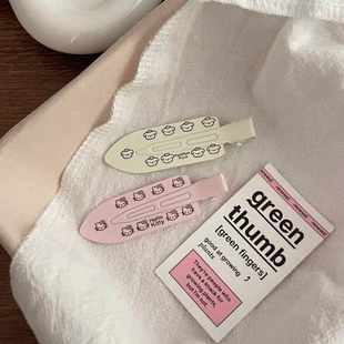 首金黄雨婷同款发夹HelloKitty夹子无痕发夹发卡刘海侧边夹一字夹