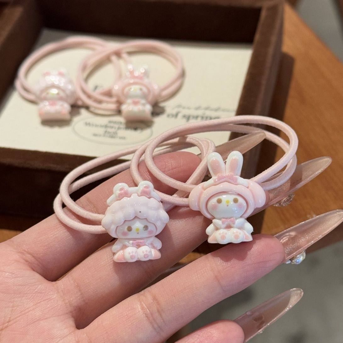 可爱粉色系小羊发圈卡通百搭森系头绳送闺蜜小皮筋甜美发饰,饰品/流行首饰/时尚饰品新,发饰,淘宝优惠券,粉丝福利购,淘宝优惠卷