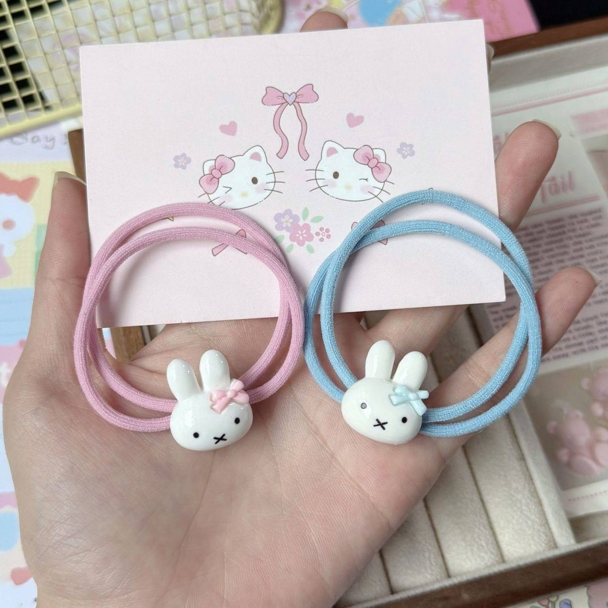 卡通蝴蝶结猫咪米菲兔发绳发夹简约甜美发圈高弹力闺蜜头绳,饰品/流行首饰/时尚饰品新,发饰,淘宝优惠券,粉丝福利购,淘宝优惠卷