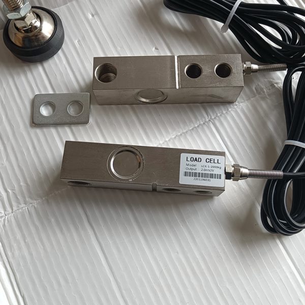 LOAD CELL称重传感器小地磅5配料仓3t电子秤LCX-1-2000kg悬臂梁1t