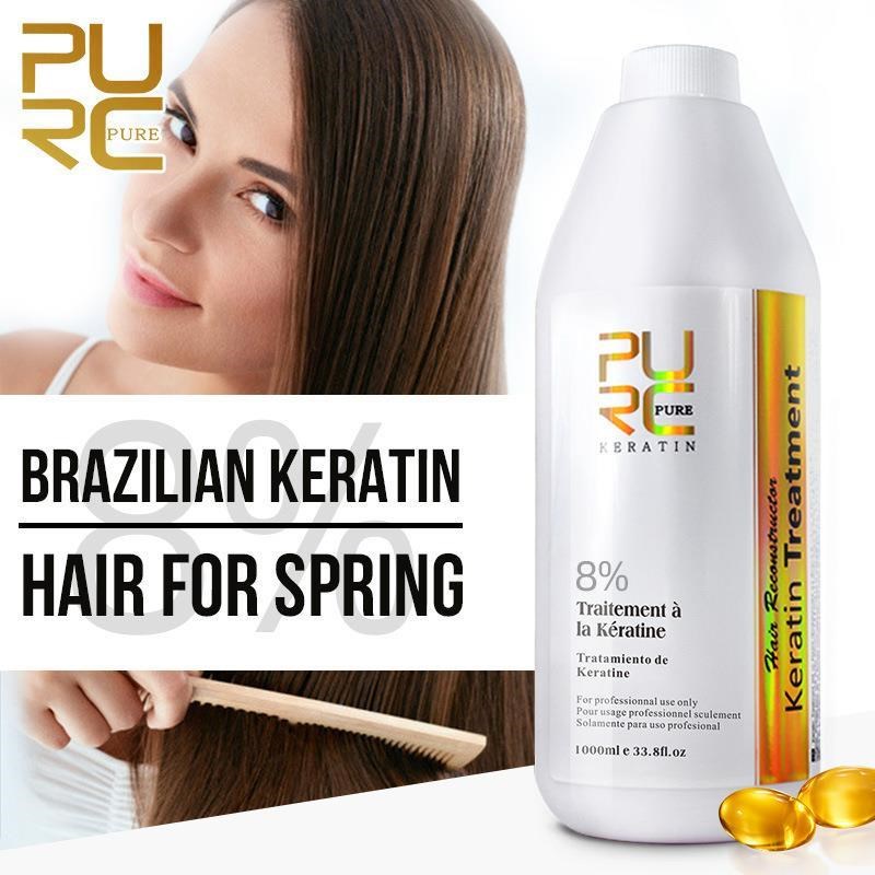 hair keratin treatmenst 8% chocolate hair straightener mask