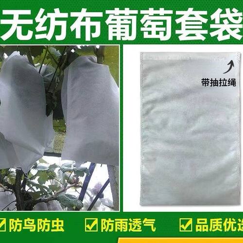 无纺布包瓜苦瓜丝瓜防虫网袋套袋羊角蜜保护袋防针蜂防果蝇专用袋
