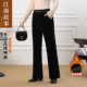 中老年裤 JIANGNAN 妈妈装 冬雪尼尔微喇加绒裤 STORY 江南故事时尚