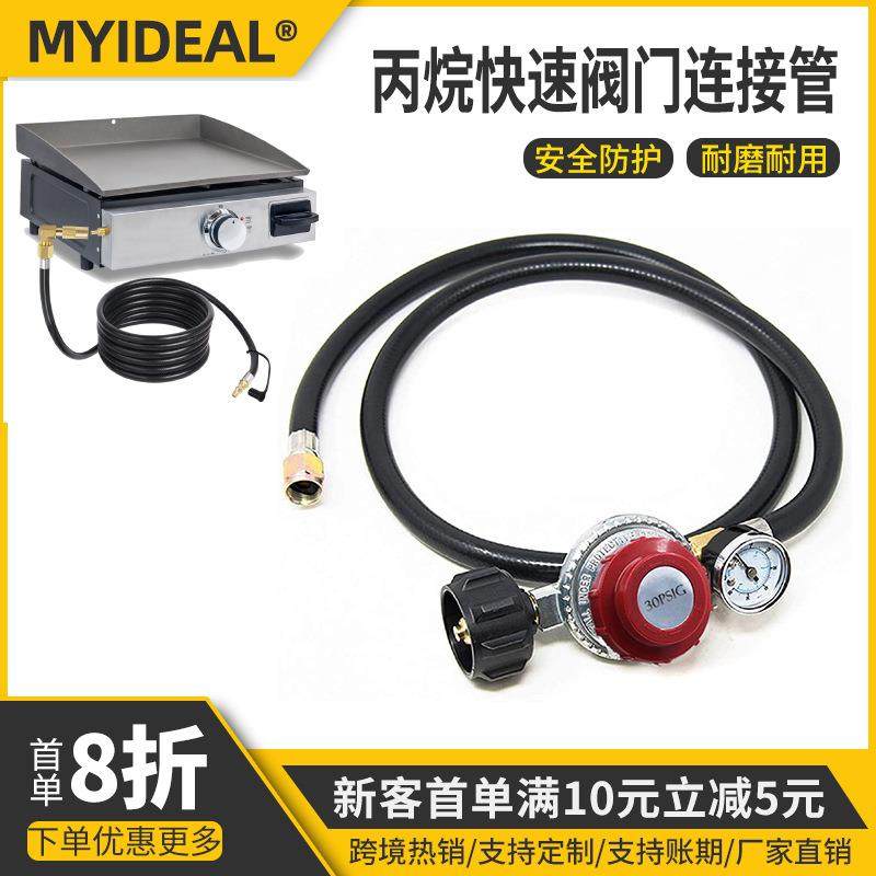 北美黄铜QCC接口连接气瓶转换头管ACME一磅转20磅瓦斯气罐燃气管