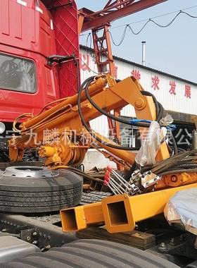 供应微型1吨2吨吊动机机 液压伸缩麟JL-SQY01臂起重提升九车载电