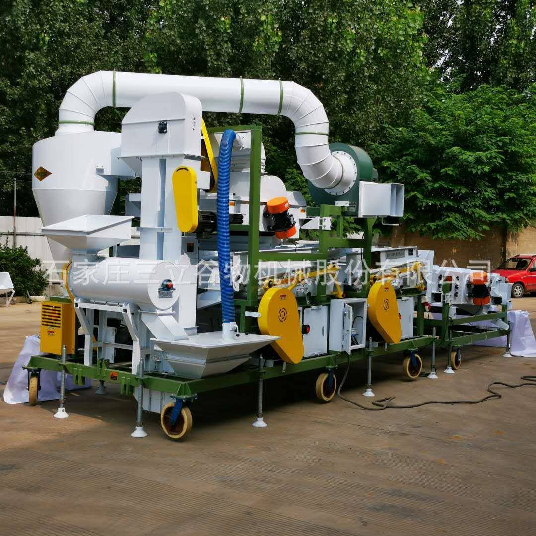 稞麦燕MUR麦春小麦甜荞麦小麦精振选式筛选机脱机壳动比重精复选