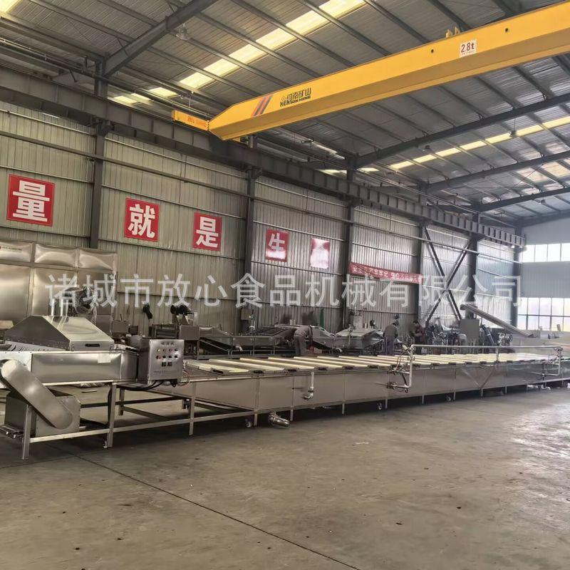 玉米蒸汽蒸机流水线冻 速蔬菜喷设备 全MIZ自冻动速玉米喷蒸机