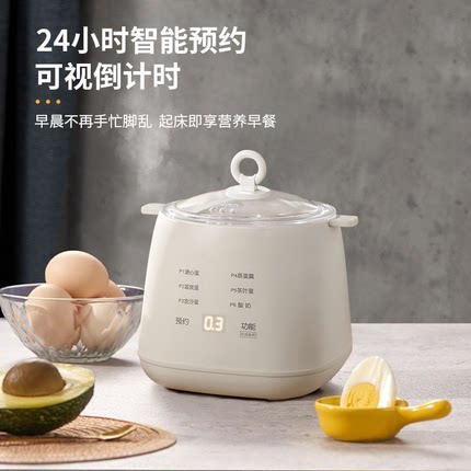 德国煮蛋器蒸蛋器多功能自动断电家用小型迷你宿舍煮鸡蛋早餐神器