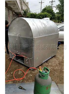 高化温化式沫泡化块机 液化气泡沫坨机 小型融JS20泡沫烤箱