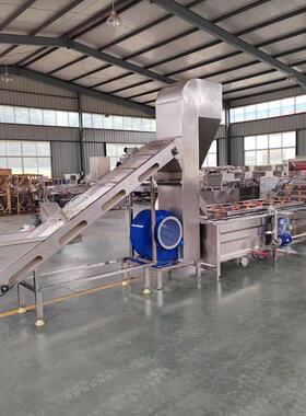 SY-40毛清洗豆风20035选成套设备 毛豆清0洗0流水线 工厂支持定制