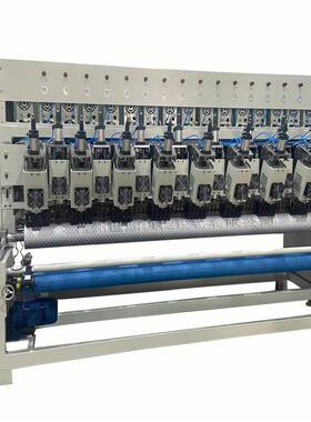 厂家提供超声气波气动压花 KWI机野餐垫气动复合压花 动绗缝复合