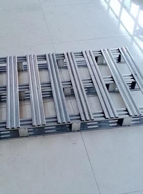 属现盘货厂家直销工厂金铁托盘钢制叉FWW车托铁卡板运输防潮卡板