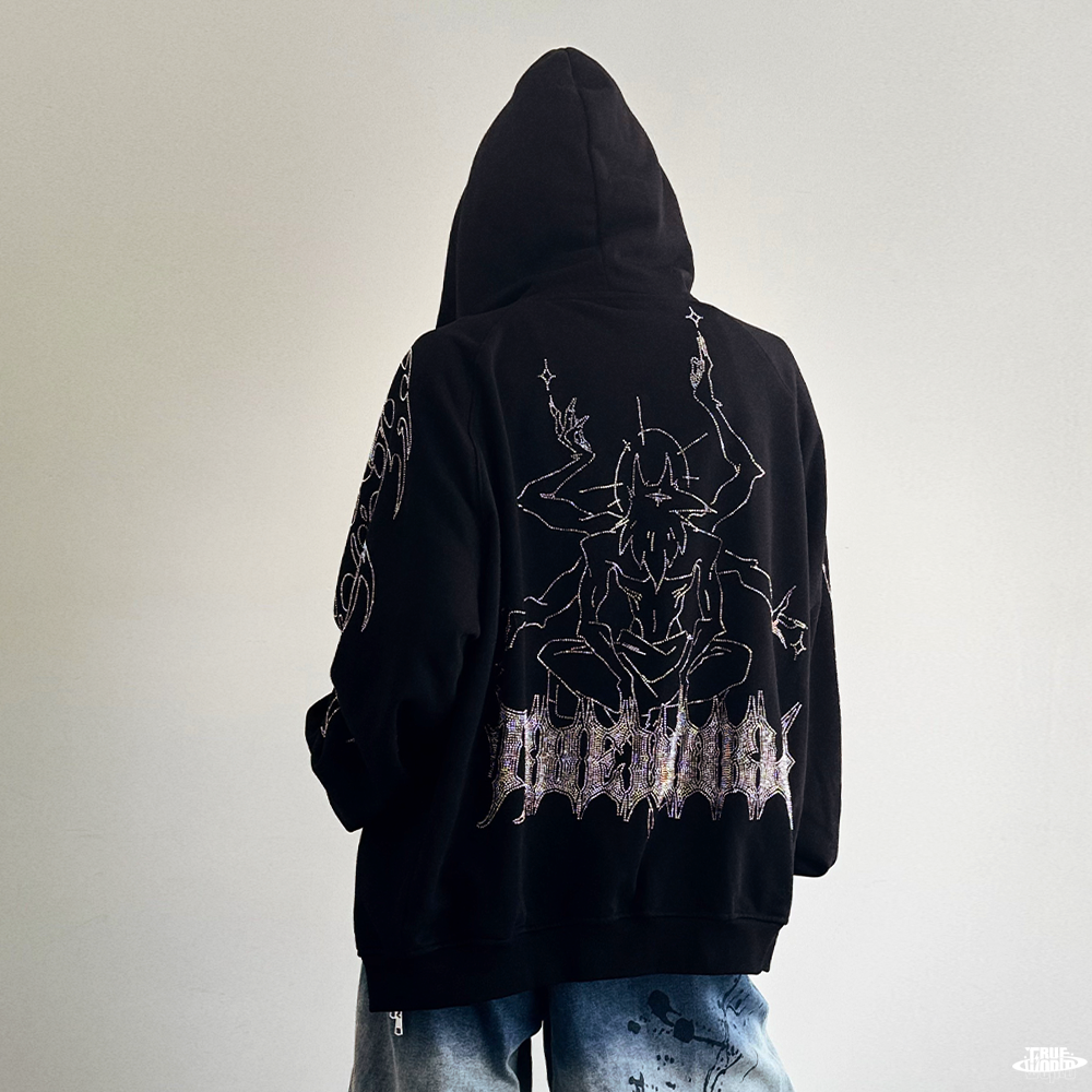 TRUEWORLD智能神闪钻卫衣