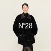 N°28巴恩风老钱山羊绒大衣