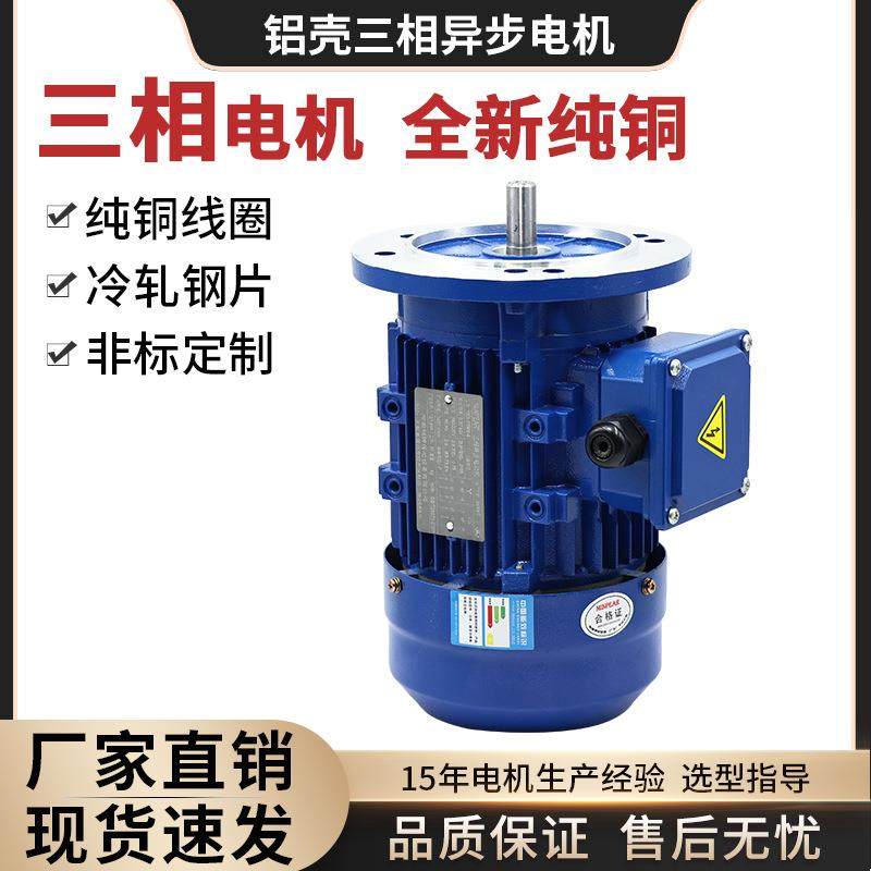 现货YE3全新全铜三项异步铝壳电机立式YS电动机380V卧式220V高效,五金/工具,电动机,淘宝优惠券,粉丝福利购,淘宝优惠卷