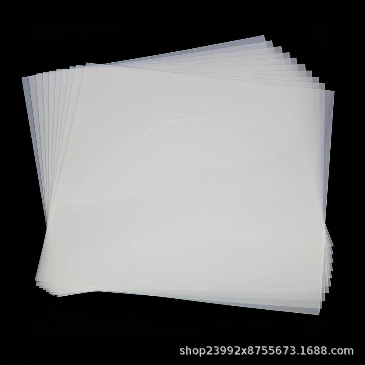10张PET空白模板12英寸乳白色半透明聚酯薄膜厂家直销