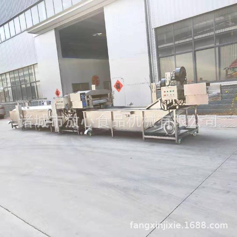 全自动蒸煮漂烫杀菌机 豆角玉米蒸煮漂烫机 肉类鸡爪鸡翅漂烫机