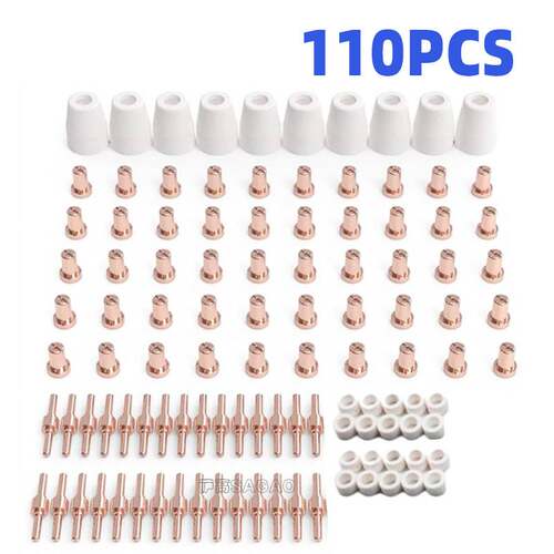 跨境PT31 温州40A等离子切割配件LG40保护嘴分流器喷嘴电极110PCS