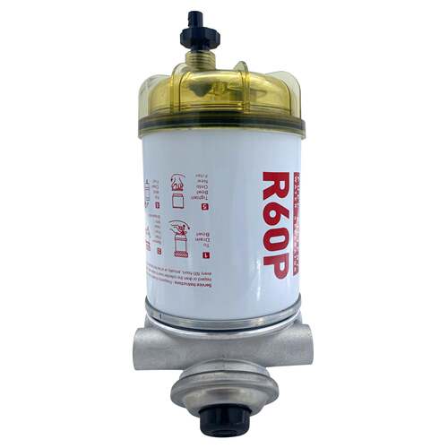燃油滤清器油水分离器R60P燃料水过滤器船用汽车柴油发动机配件