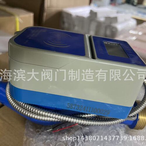宁波沪环牌智能预付费插卡水表刷卡IC卡冷水水防冻远传水表DN15