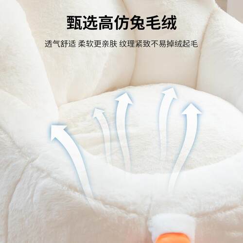白鹅懒沙人发豆袋榻JJS榻米女沙生小卧室看书娱乐儿大童发懒人椅