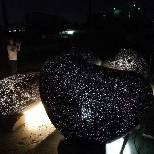 景观园林装饰透光混凝土清水板透光水泥墙透光水泥砖厂家直供