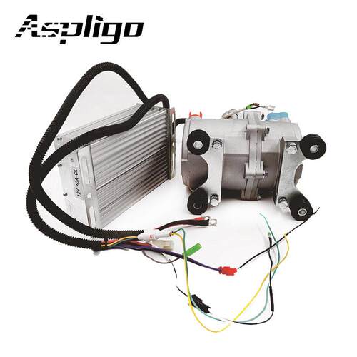 压新能源车用并联缩机控制器体电669动涡旋改式48v60v12v装汽卡分