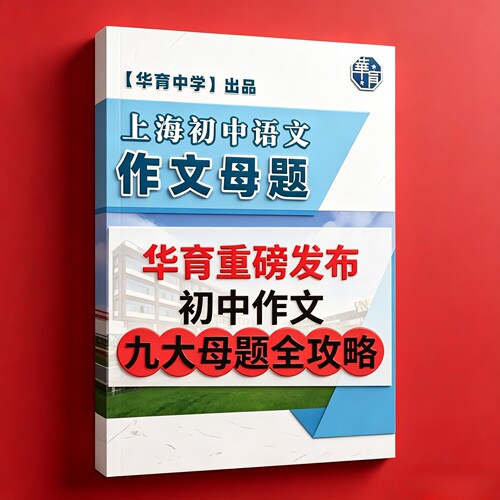 彩印华育中学2025新版上海初中语文作文母题九大作文母题整理+写作技巧与策略提升6789年级初中作文全攻略