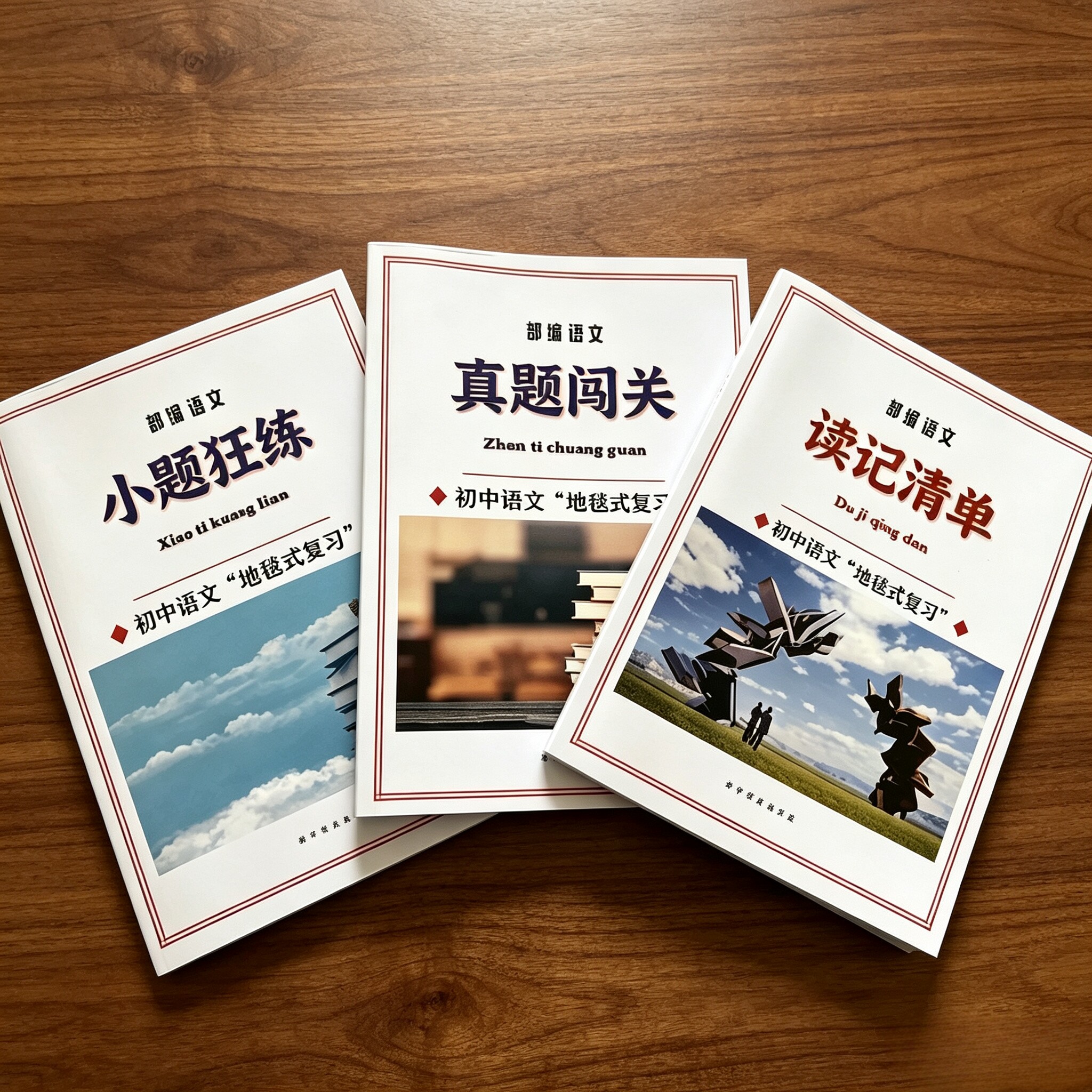 北京四中初中语文地毯式复习部编版语文小题狂练/真题闯关/读记清单字音字形词语成语运用标点病句修辞综合性现代文议论文说明文