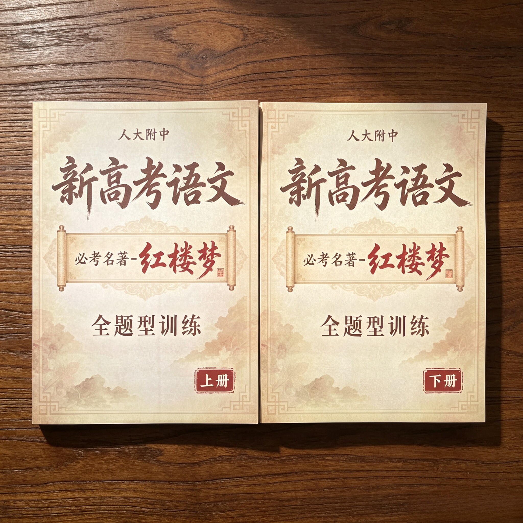 人大附中新高考语文必考名著红楼梦全题型训练上下册