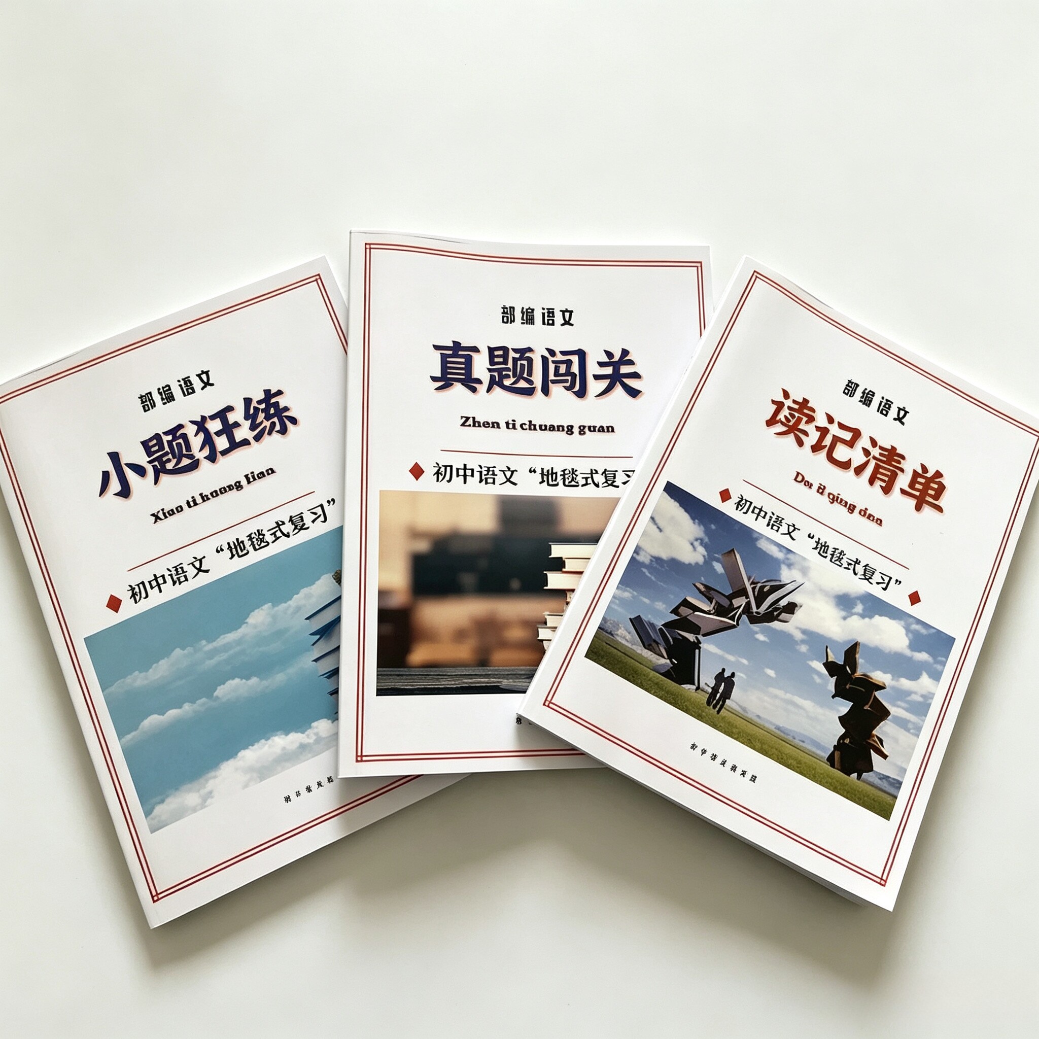 北京四中初中语文地毯式复习部编版语文小题狂练/真题闯关/读记清单字音字形词语成语运用标点病句修辞综合性现代文议论文说明文