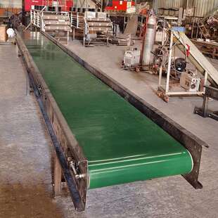 皮带输送机自动化车间流水线传送带 直播间环形皮带转弯机