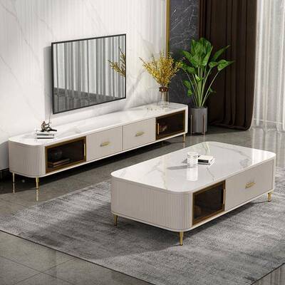 GSS-711轻奢岩烤板几电视柜Q组合现代简茶约CKZ设计师方形漆小户