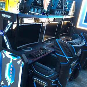 电酒店桌子网吧双人桌VBH水竞冷桌机箱桌双层电脑桌电竞脑馆台式