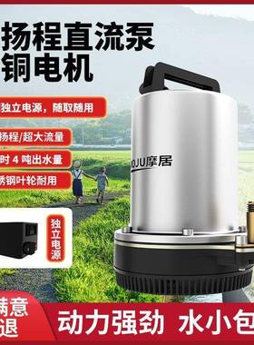 摩居充大电式潜水泵不钢锈水量RKO扬高程免接电水泵农用灌溉抽水