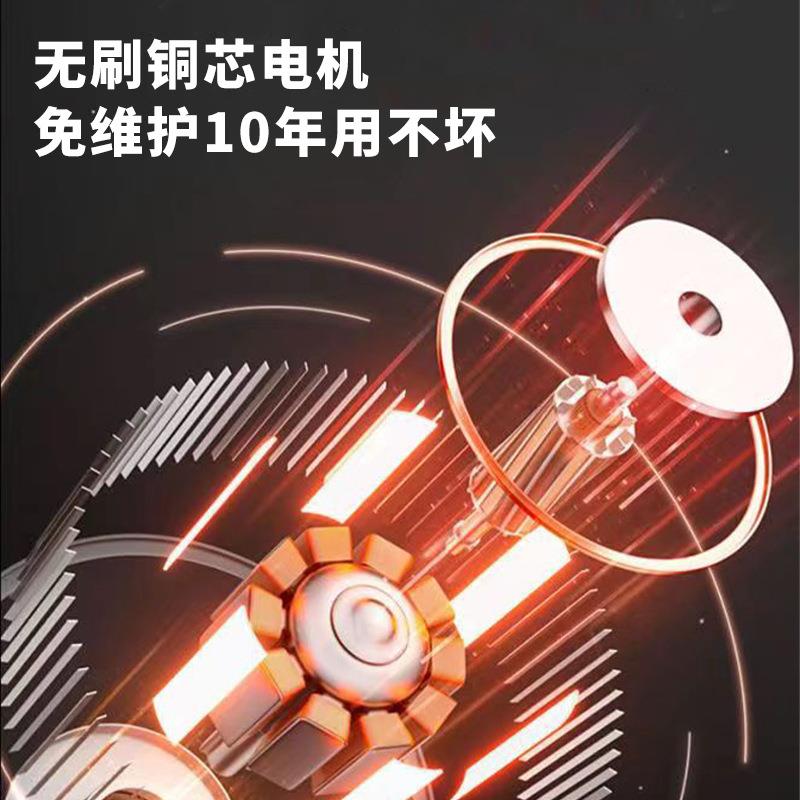 新款电显电动打草机无刷大功率锂电割草机果园用农业工具除草机