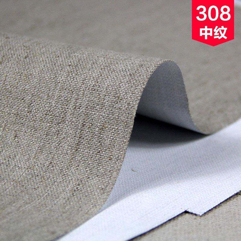 空白画布太保画布粗细品创成油麻颜雨料麦中道具露51亚麻布作纹画