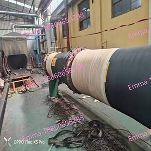 泥浆橡胶软管吸水排水管钢丝骨架法兰疏浚软管