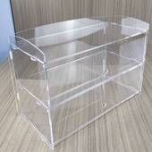 多层透明亚克力展架柜蛋糕餐饮专用展示柜商场小型产品展示柜