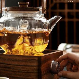 家用泡茶壶小型水壶煮茶器煮茶炉泡茶 电陶炉煮茶茶壶玻璃茶具套装